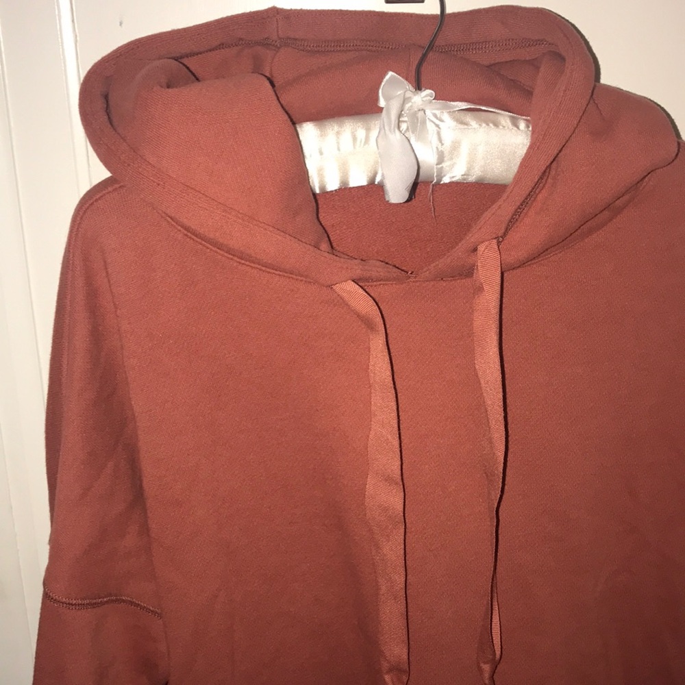 Aerie Long Side Zipper Sweatshirt